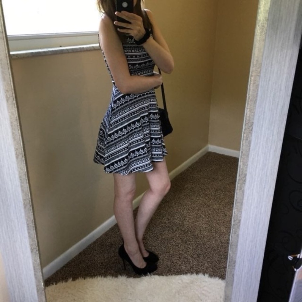 Boho mini dress